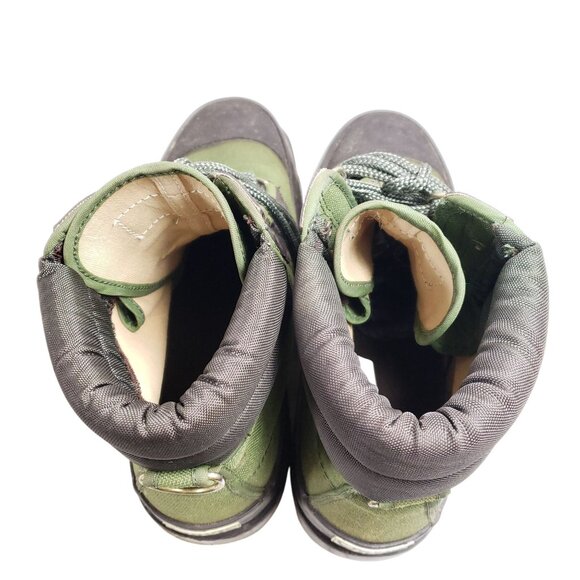 Orvis Mens Size 8 Green Canvas Wading Fishing Felt Bottom Boots - Picture 7 of 9